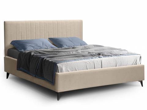 Кровать Фрейм 1800 Страйп высокие ножки без подъема вивальди 3