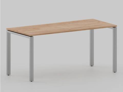 Стол с эффектом парения Лофт П-образные опоры серые ЛО.Кпп_6 600х1200 мм