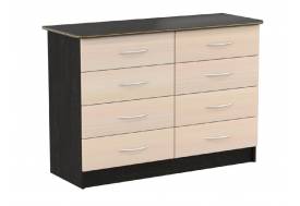Комод 1200 Дуэт Люкс Венге/Млечный Дуб