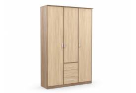 Шкаф комбинированный Дуэт Люкс без зеркала Ясень шимо
