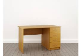 Стол прямой с тумбой 16 мм (К-17) Менеджер
