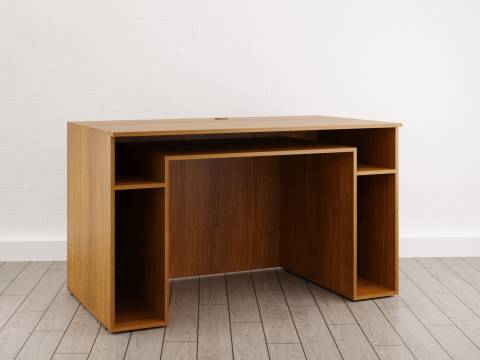 Стол прямой сложный (С-5) Soft однотонный