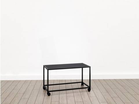 Стол журнальный (М-1) Лофт Черный