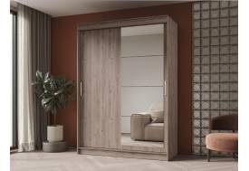 Шкаф-купе Гранд-1 1600 Дуб Горный-двери Зеркало-ЛДСП