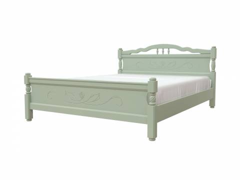 Кровать Карина-5 1400 Зелёный самшит