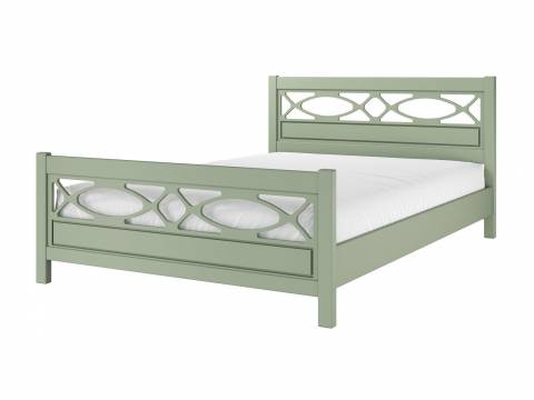 Кровать Лоренса 1400 Зелёный самшит