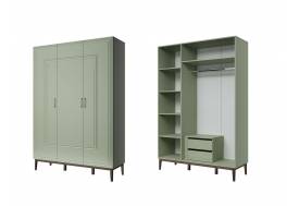 Шкаф ШР-3 Гориция Зелёный самшит