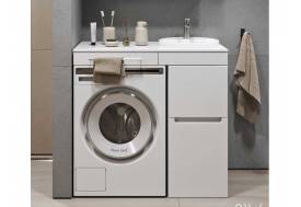 Тумба с раковиной Cosmetic 100 белая