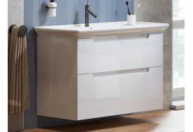 Тумба с раковиной Berta 105 белая