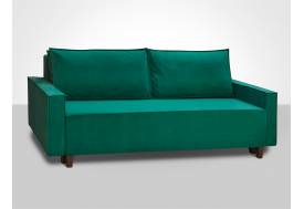 Диван Рио 4 Эффект дарк грин