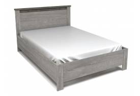 Кровать 1200 Денвер без основания Риббек серый