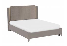Кровать 1600 Сиде Мокко (рогожка) без основания