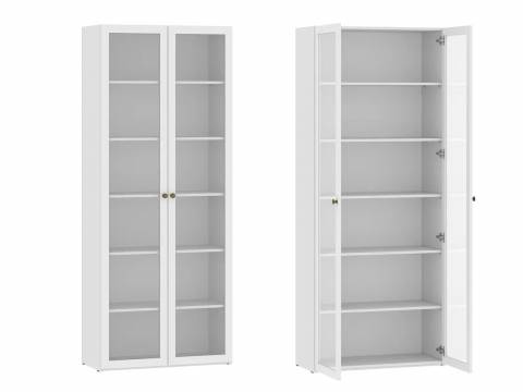 Шкаф Орлеан витрина НМ 041.87