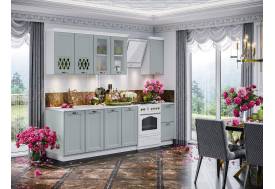 Кухня Милано 2,0м Компоновка №2 Шарли Бриз, Белый