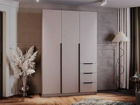 Шкаф Челси трехдверный кашемир