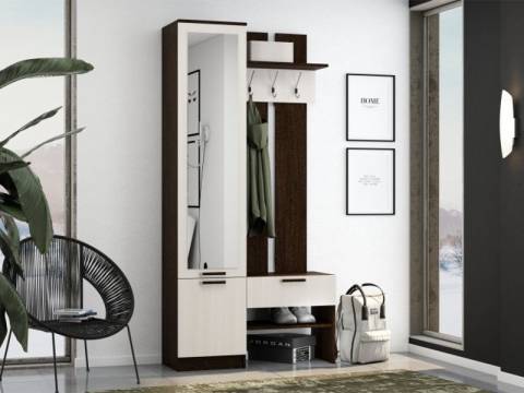 Прихожая София венге, анкор светлый