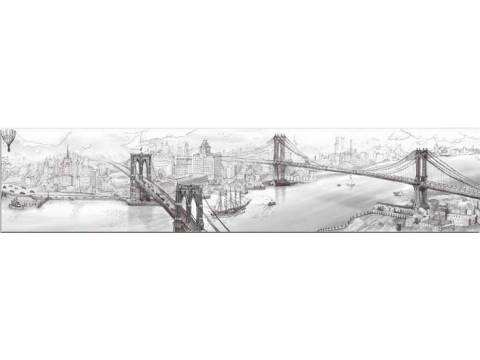 Фартук с фотопечатью Рисунок города SP103