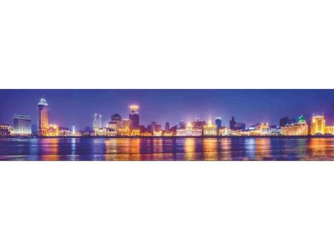 Фартук с фотопечатью Огни города SP189