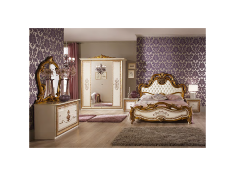 Спальный гарнитур Анита Беж (шкаф 4-х дверный)