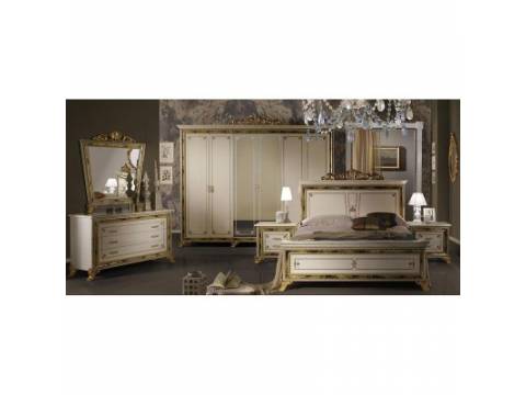 Спальный гарнитур Катя Беж (шкаф 6-и дверный)