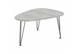 Стол журнальный Куба бетон светлый
