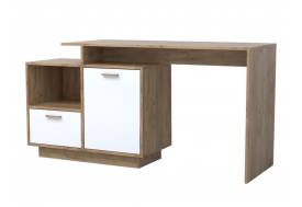 Стол письменный Эго Ст-2 белый глянец цоколь