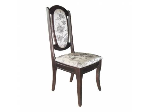 Стул Королевский венге, розы светлые