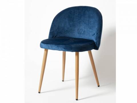 Стул UDC 7003 опоры бук, синий