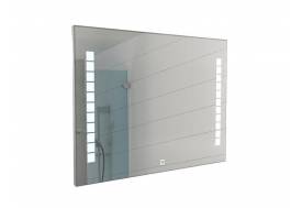 Зеркало Квадро Quadro 80 alum с подсветкой Sansa